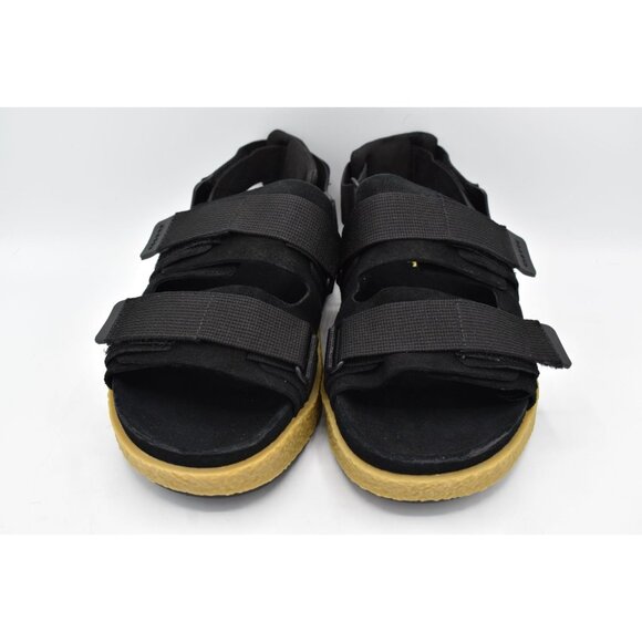Clarks Mens Size 11.5 Overleigh Tor Black Sandals Shoes main image 8
